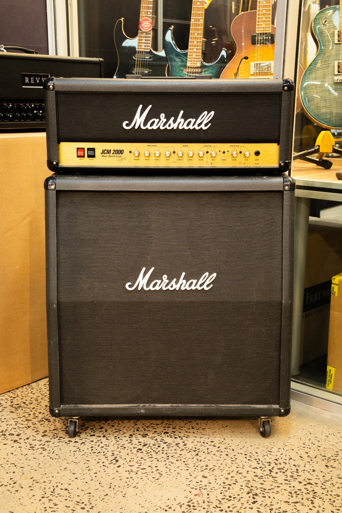 Marshall DSL100 Amp + MC412A 4x12 Cab - Pre-Owned
