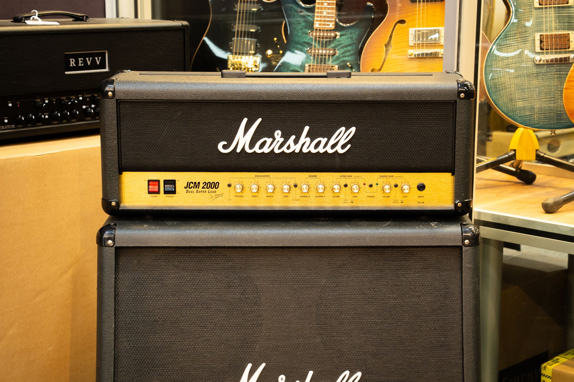 Marshall DSL100 Amp + MC412A 4x12 Cab - Pre-Owned