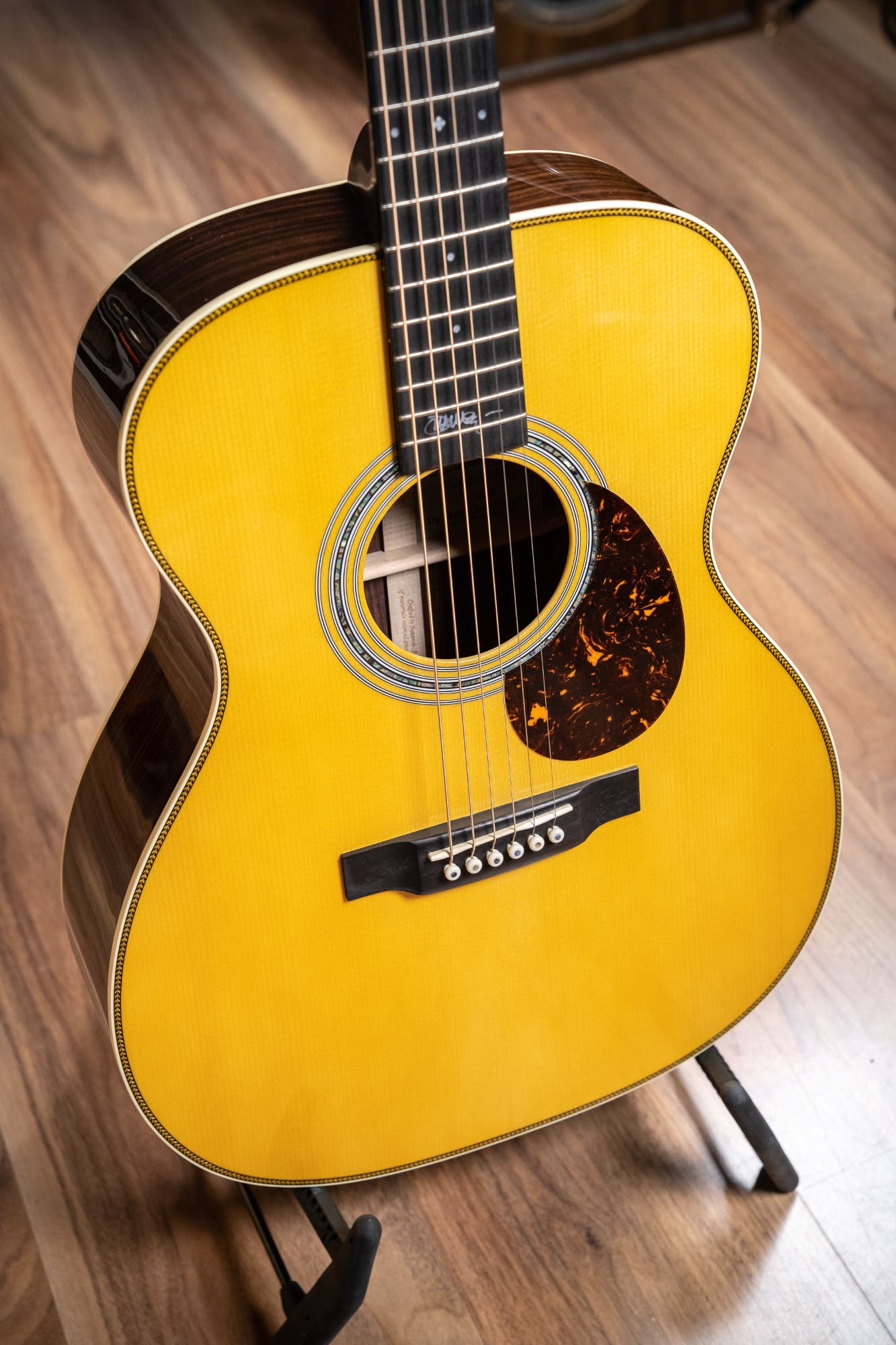 Martin OM-JM John Mayer Special Edition Acoustic Electric Guitar w/Case