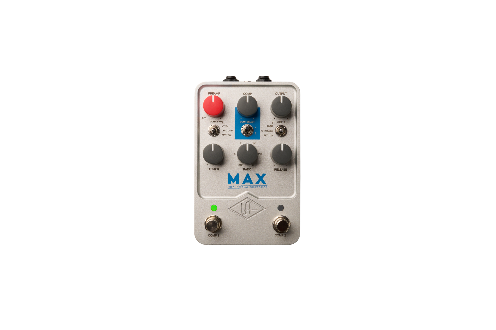 Universal Audio UAFX MAX Preamp + Dual Compressor Pedal