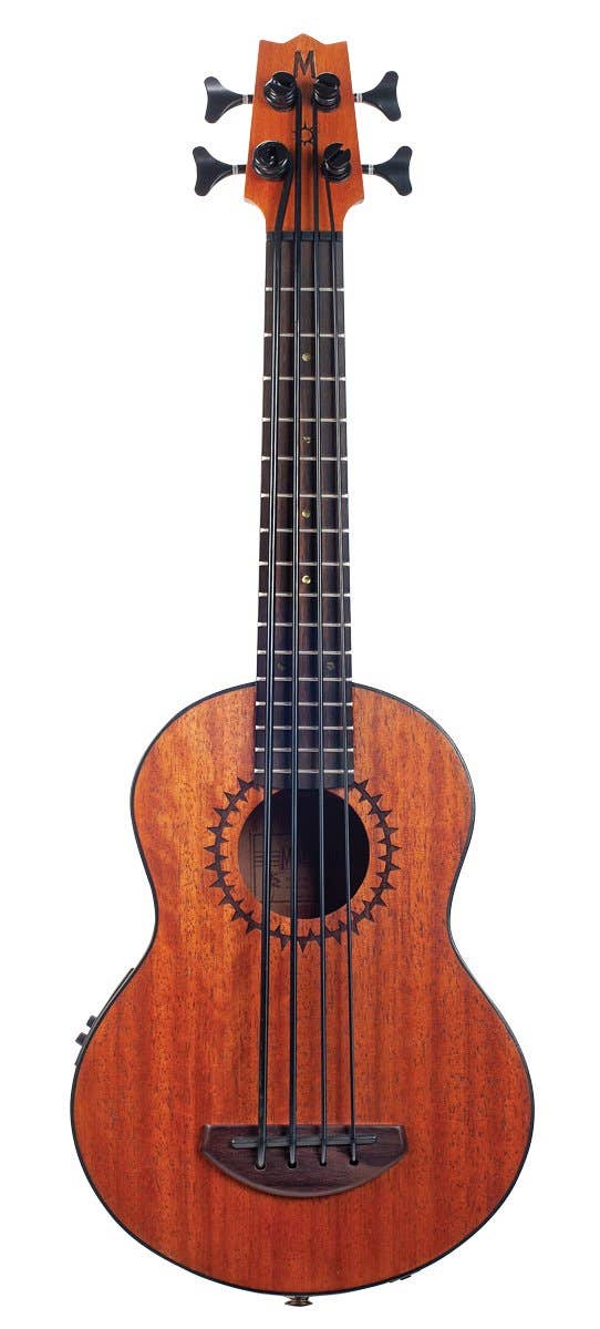 Mahalo Bass Ukulele w/pickup - Natural (MB1)