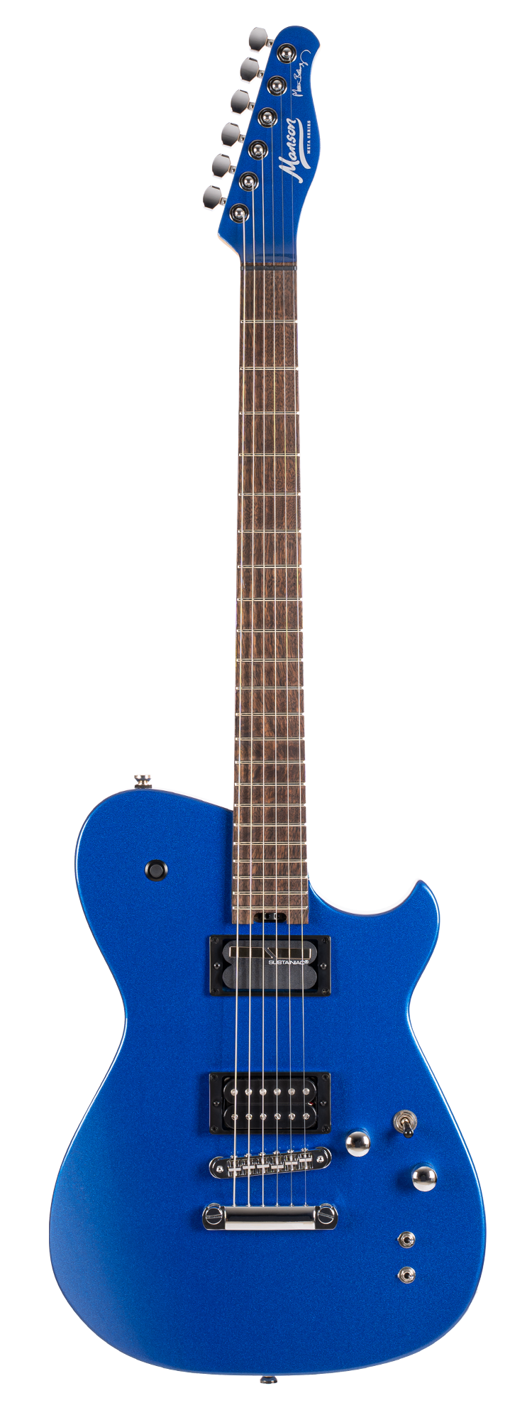 Cort x Manson Guitar Works MBM-2-Sustainiac Matt Bellamy Signature Guitar- Meta Blue