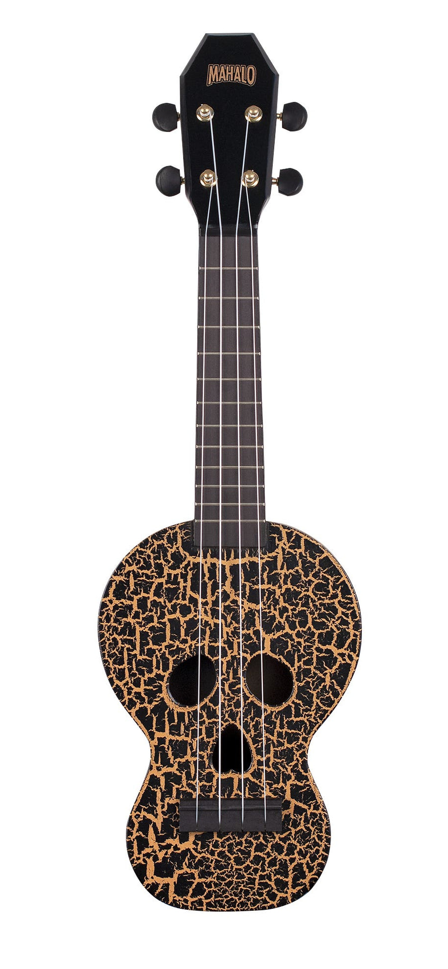 Mahalo Creative Series Soprano Ukulele - Skull (MC1SKBK)