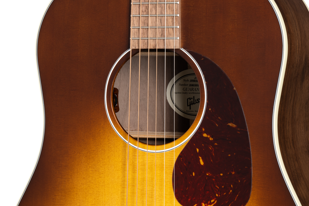 Gibson J-45 Studio Walnut - Satin Walnut Burst