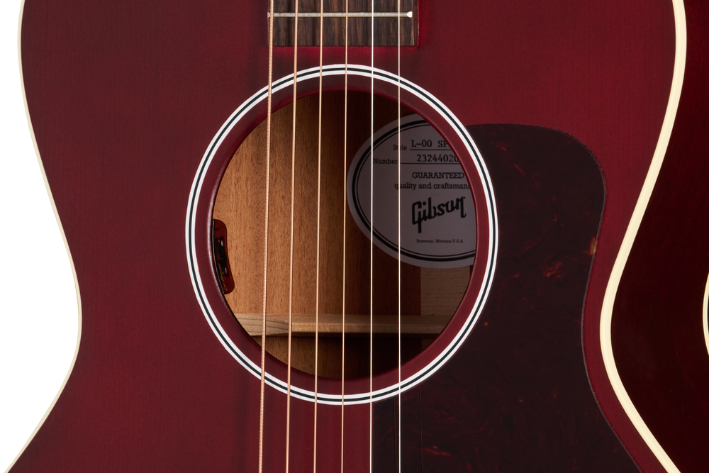 Gibson L00 Special Satin Acoustic Guitar - Wine Red