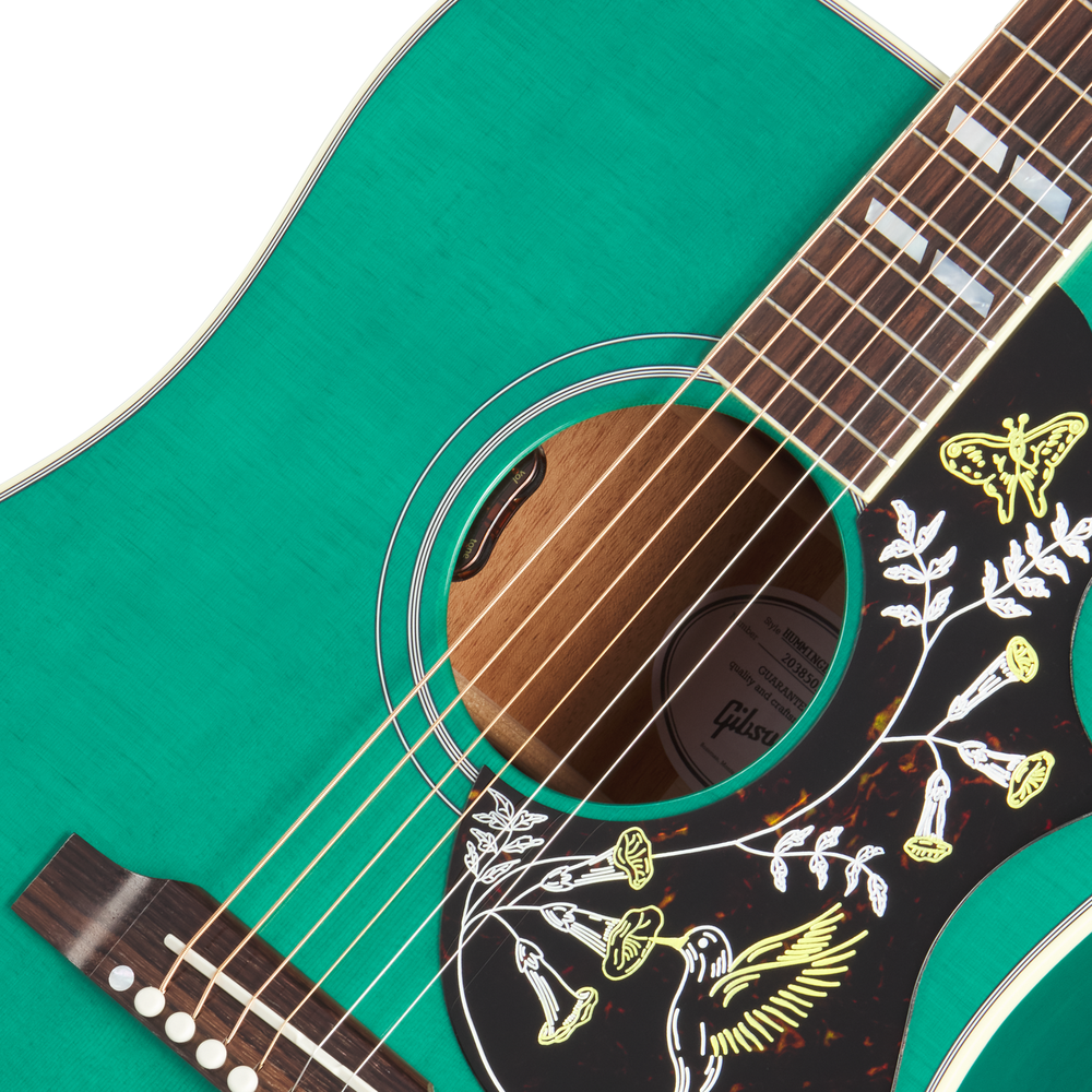 Gibson Hummingbird Standard - Translucent Teal