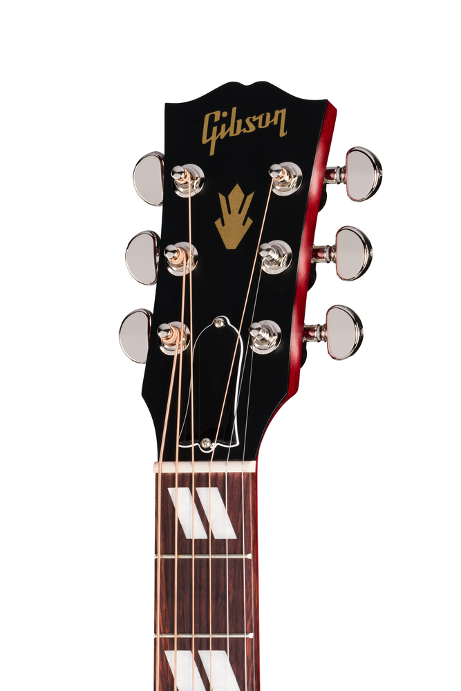 Gibson Hummingbird Special Satin Acoustic Guitar - Vintage Cherry Burst - Left Handed