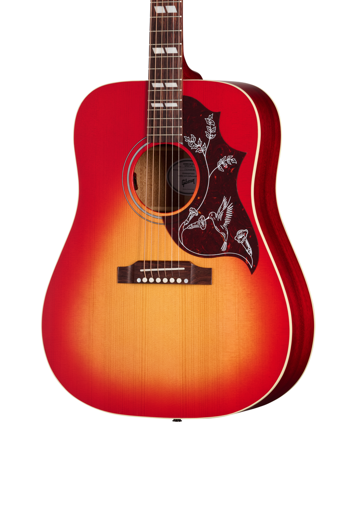 Gibson Hummingbird Special Satin Acoustic Guitar - Vintage Cherry Burst - Left Handed