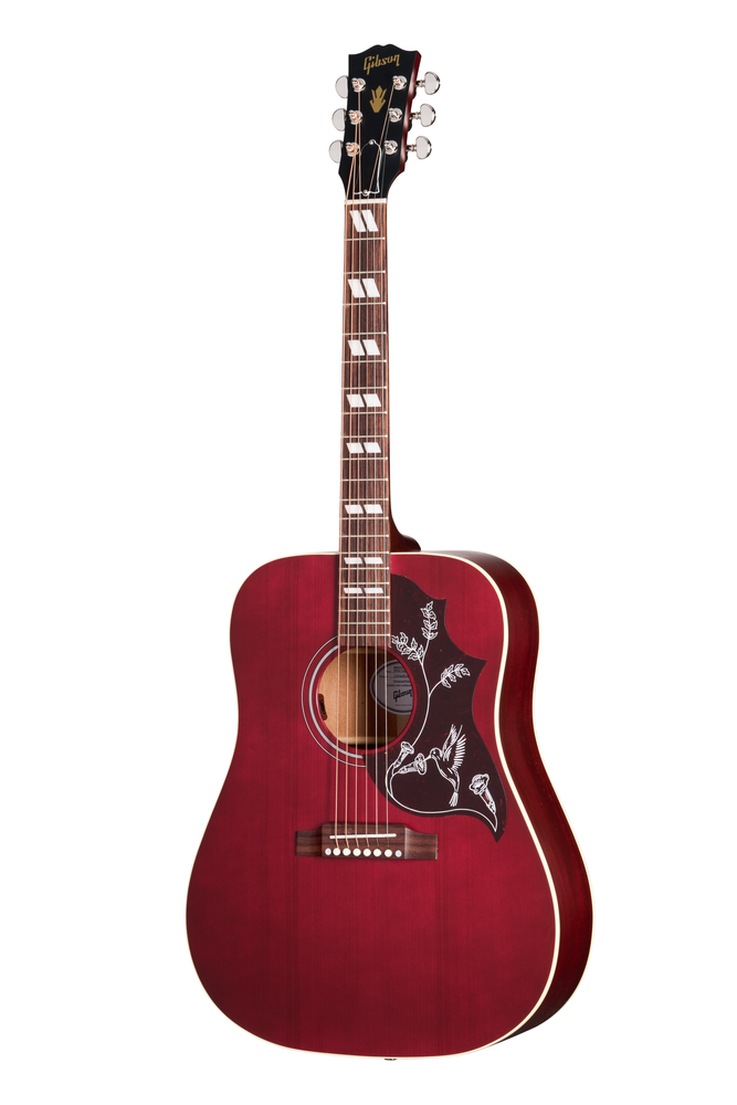 Gibson Hummingbird Special Satin Acoustic Guitar - Wine Red