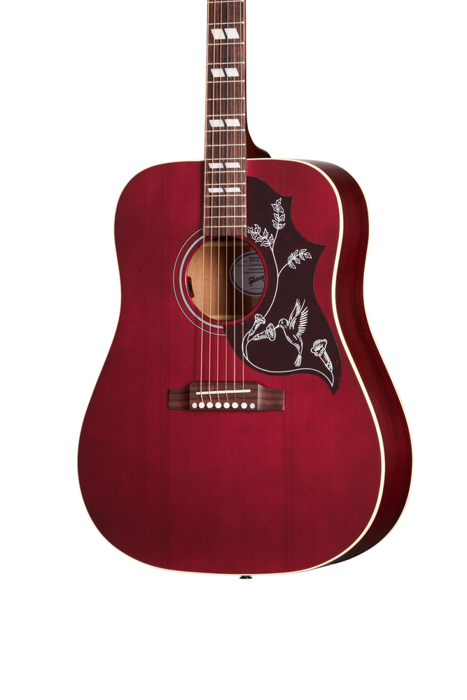 Gibson Hummingbird Special Satin Acoustic Guitar - Wine Red
