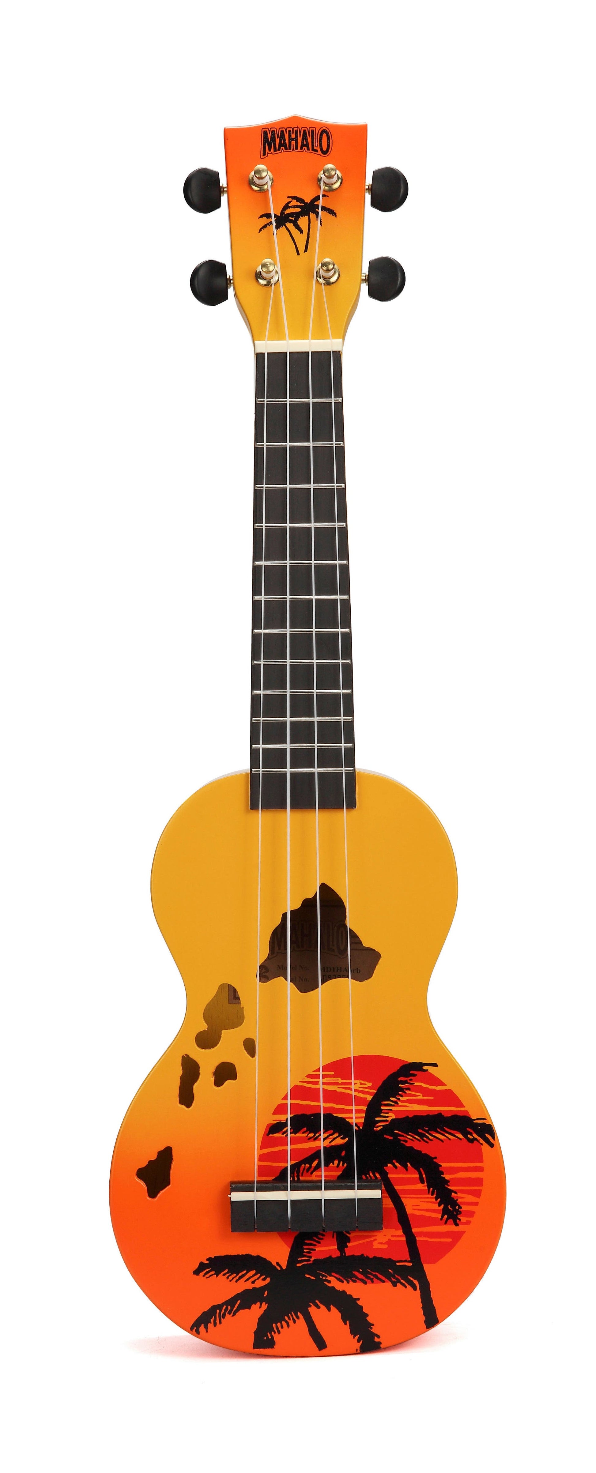 Mahalo Designer Series Soprano Ukulele - Hawaii (MD1HAORB)