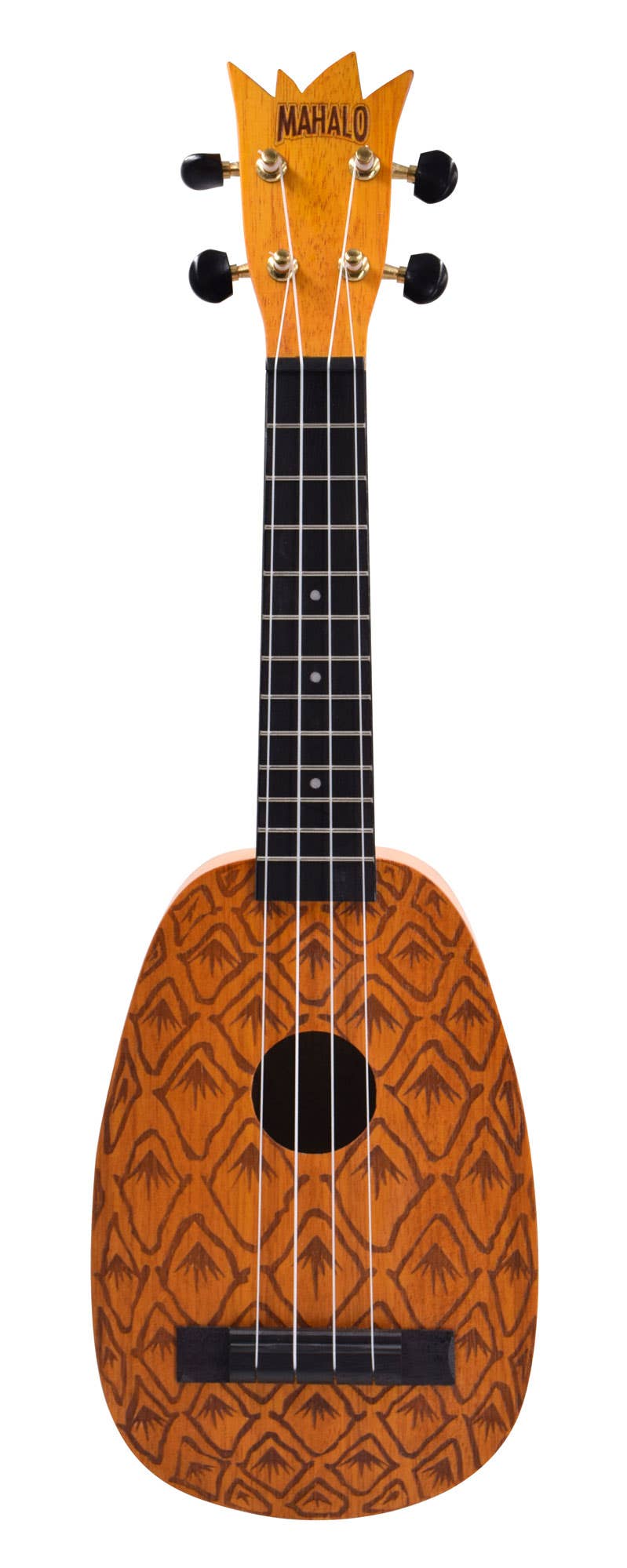 Mahalo Engraving  Series Soprano Ukulele - Pineapple (ME1P)