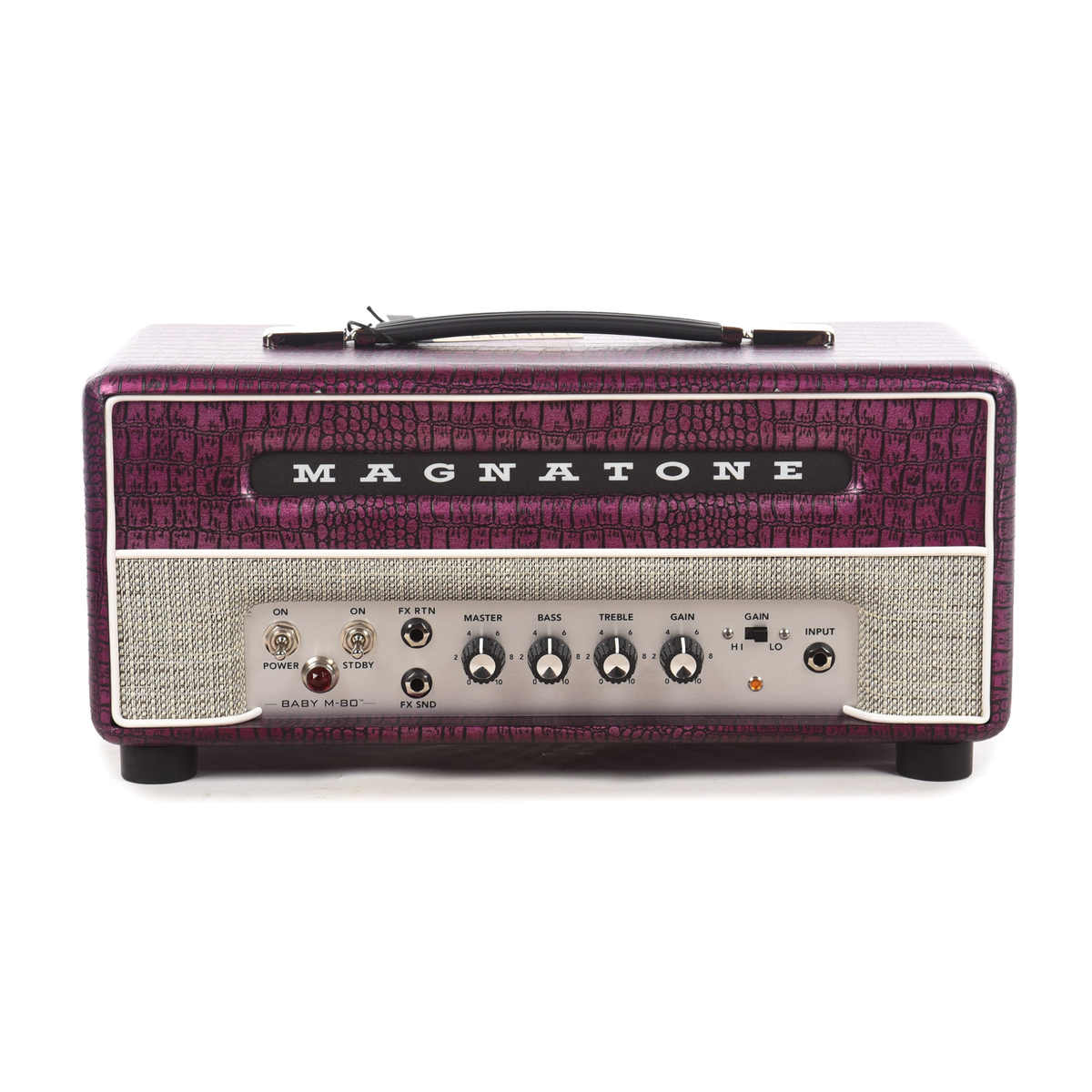 Magnatone Baby M-80 Head - Chrome Grape (Billy Gibbons Collection)