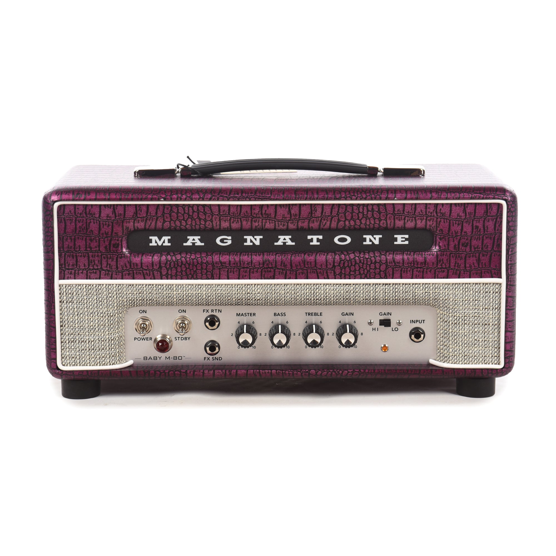 Magnatone Baby M-80 Head - Chrome Grape (Billy Gibbons Collection)