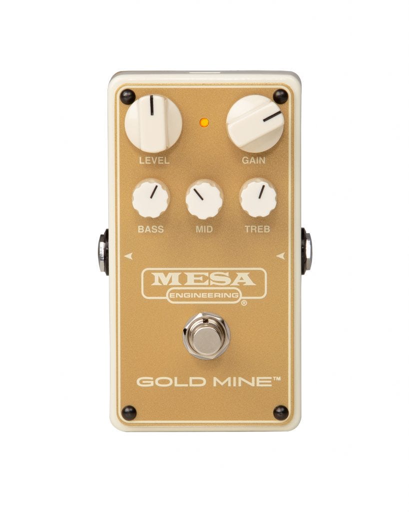 Mesa Boogie GOLD MINE California Hi-Gain Drive Pedal