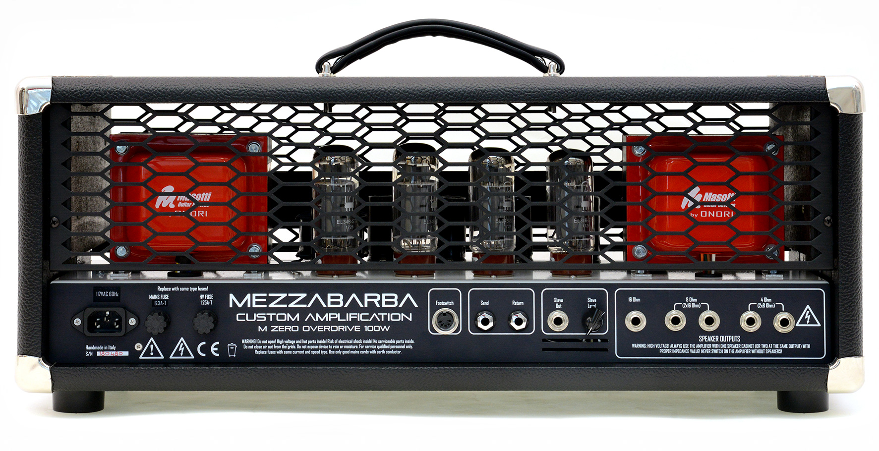 Mezzabarba MZERO Overdrive 100w Tube Amp Head