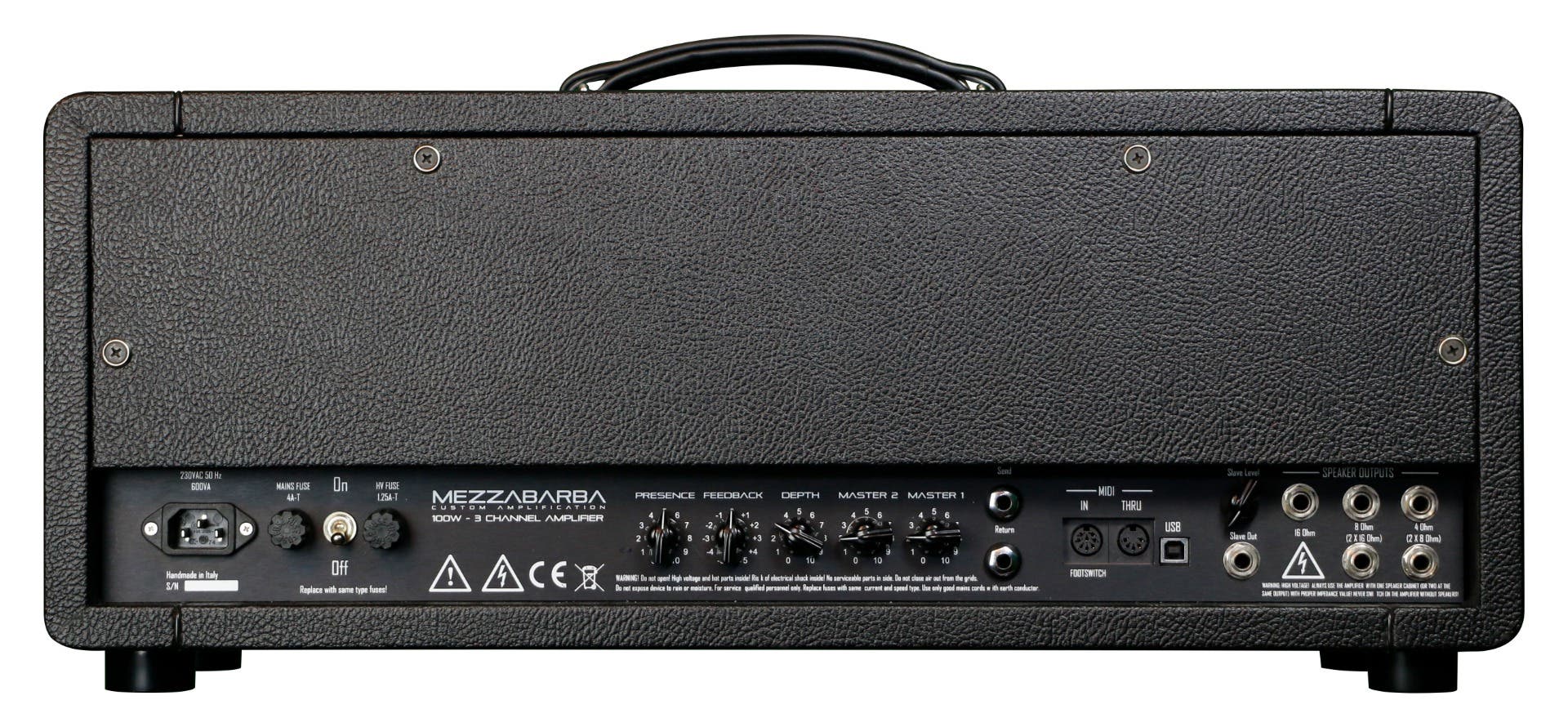 Mezzabarba TRINITY 100W EL34 Guitar Amp Head