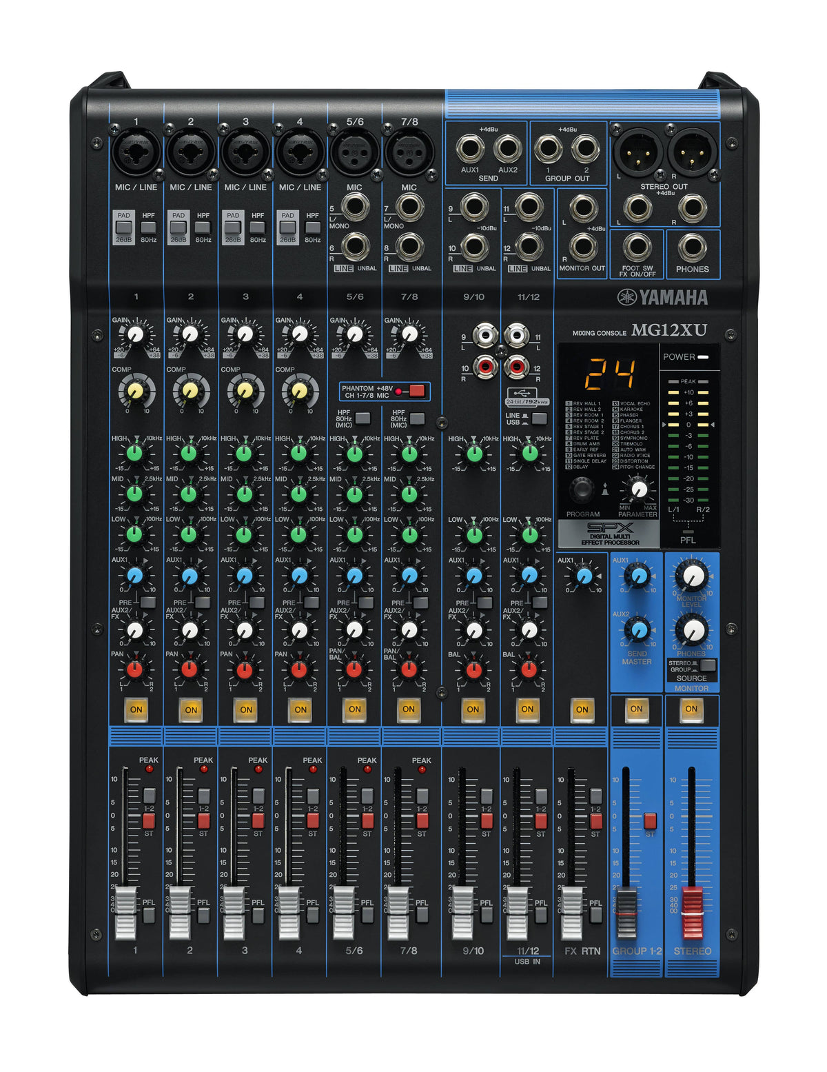 Yamaha MG12XU Mixer w/ Digital FX and USB