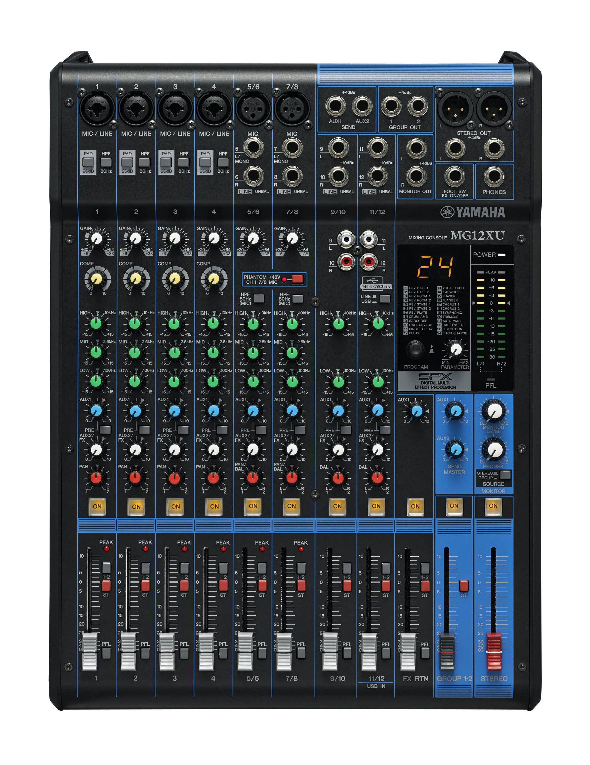 Yamaha MG12XU Mixer w/ Digital FX and USB