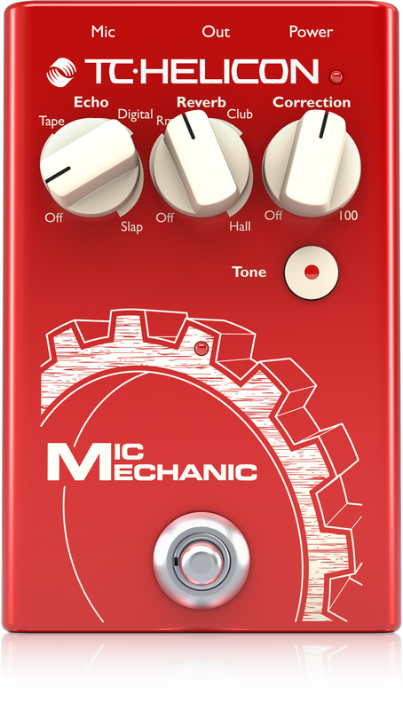 Ultra-Simple Battery-Powered Vocal Effects Stompbox with Reverb, Echo and Pitch Correction