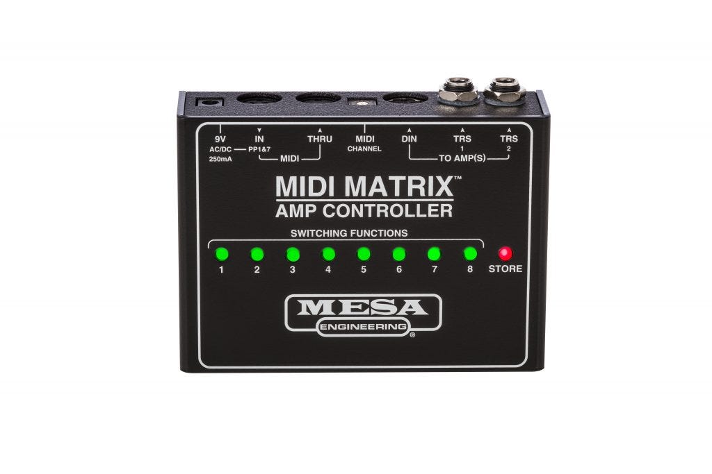 Mesa Boogie MIDI Matrix Amp Controller