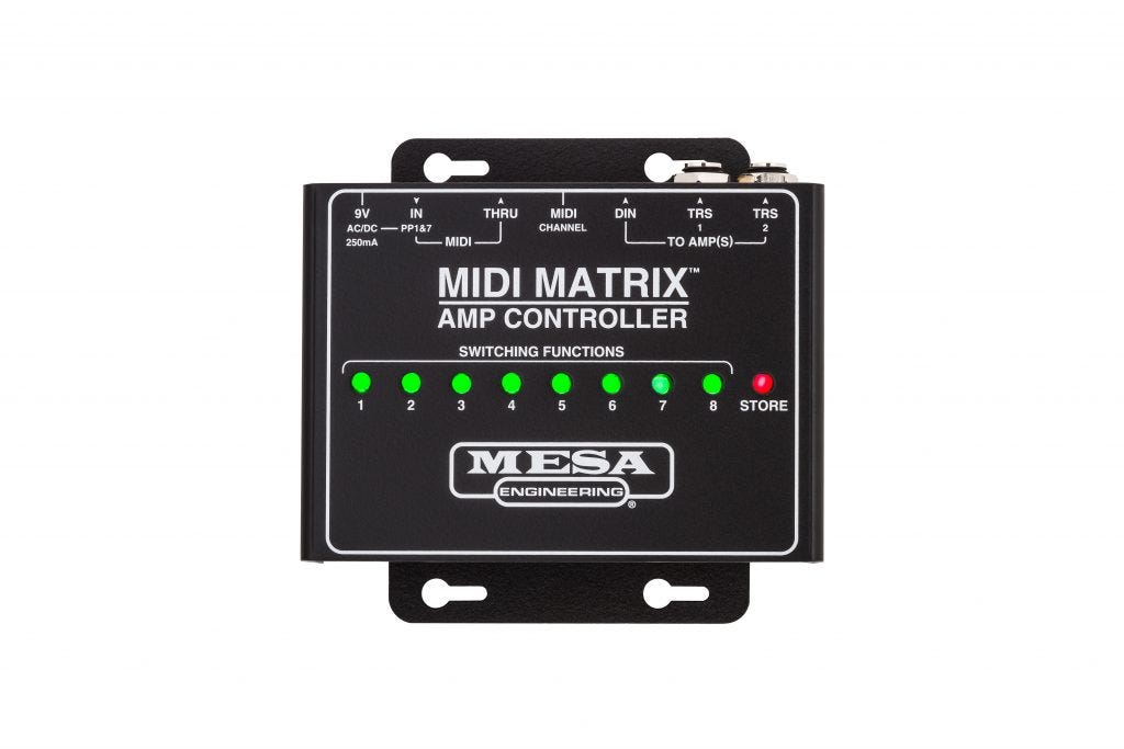 Mesa Boogie MIDI Matrix Amp Controller