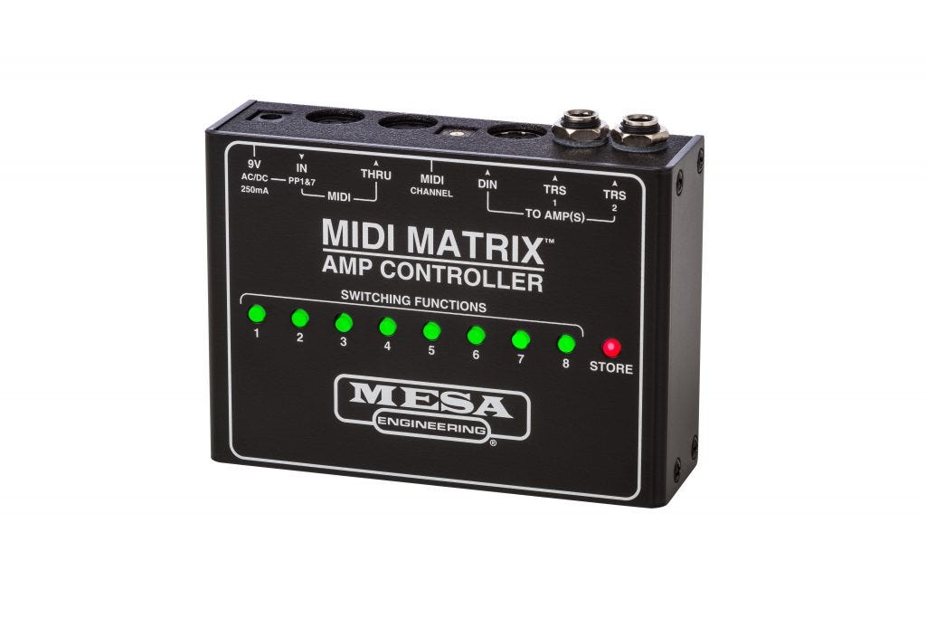Mesa Boogie MIDI Matrix Amp Controller