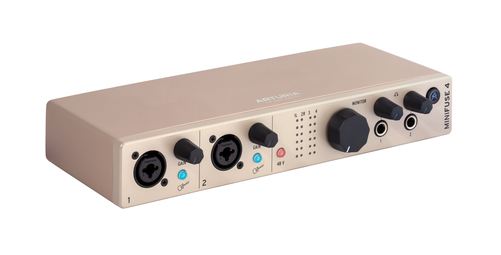 Arturia MiniFuse4 4x4 USB 2.0 Audio Interface - Champagne