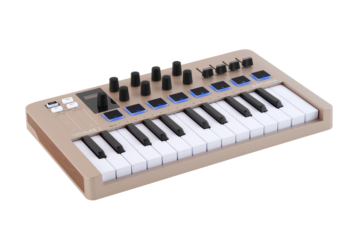 Arturia Minilab MK3 25-Note Controller Keyboard - Limited Edition Champagne Finish