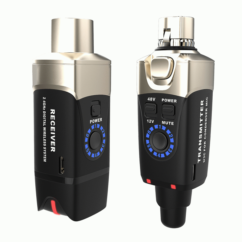 Xvive U3C Wireless System for Condenser Microphone | Better Music