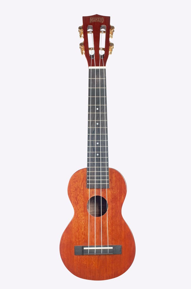 Mahalo Java Series Soprano Ukulele Body w/Concert Scale Neck (MJ1CSVNA)