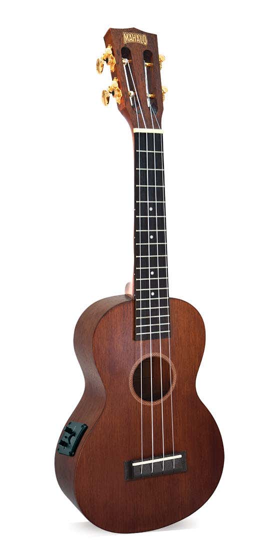 Mahalo Java Series Concert Ukulele - Electric Acoustic (MJ2VTTBR)