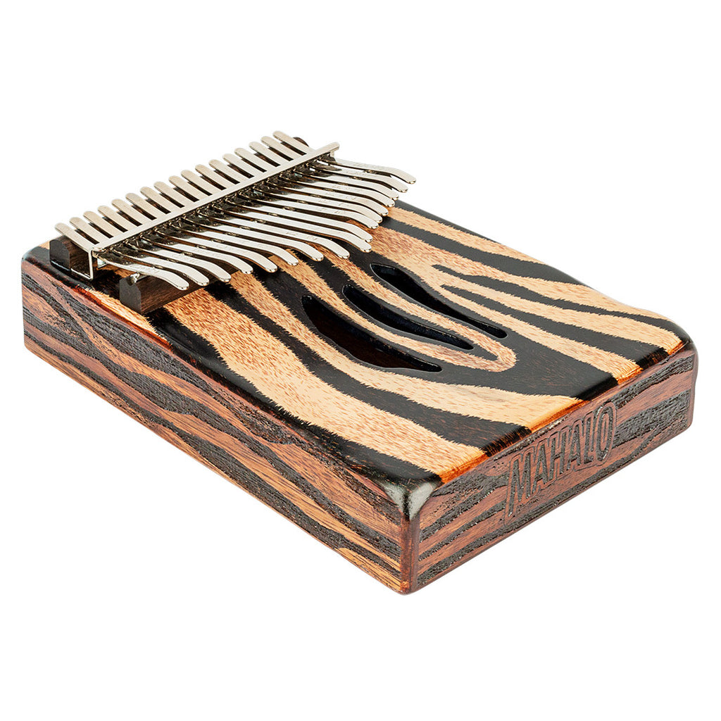 Mahalo 17 Note Zebra Kalimba