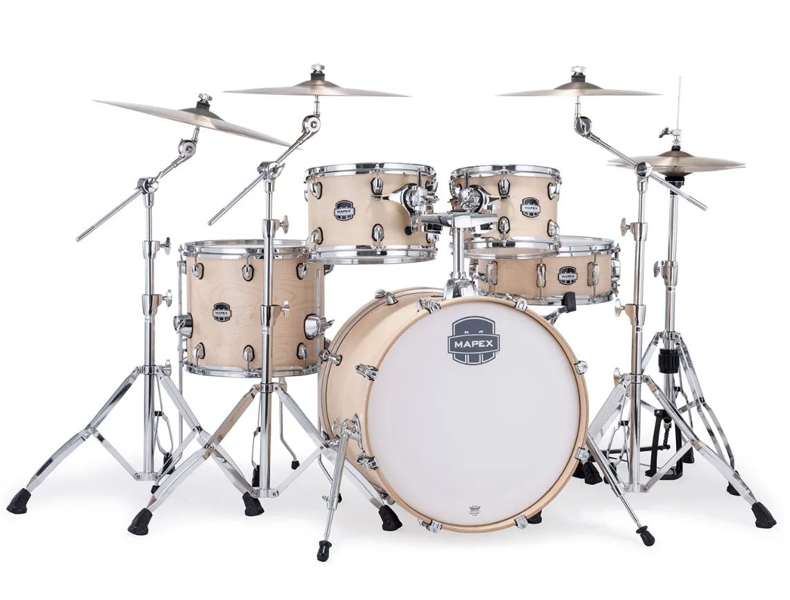 Mapex MARS MAPLE 5pc Drum Kit - Shell Pack w/Snare - Natural