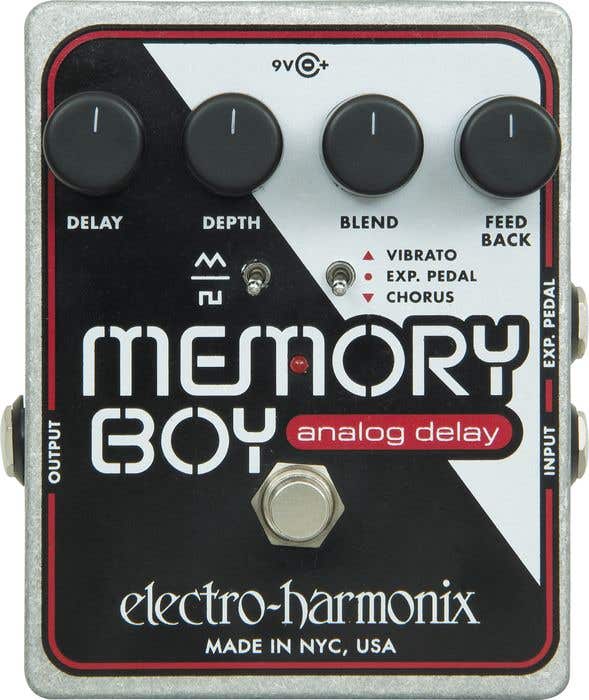 Electro Harmonix Memory Boy Analog Delay Pedal w/Chorus + Vibrato