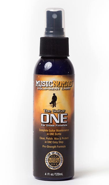 Music Nomad All In One Guitar Cleaner / Polish / Wax -120ml