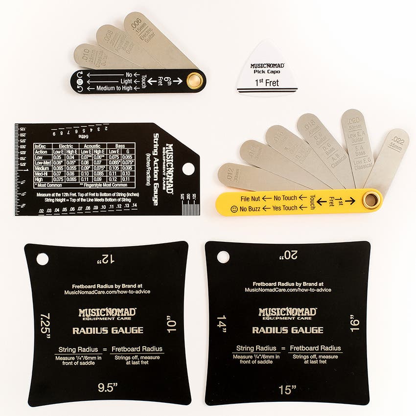 Music Nomad Guitar Setup Gauge Set