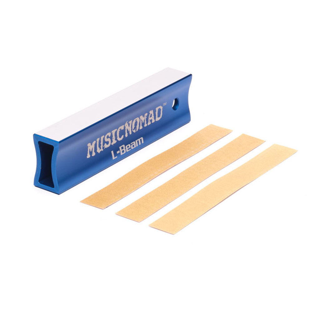 Music Nomad "Fret Leveler" Leveling (L-Beam) 7" for Guitar / Mandolin / Ukulele etc