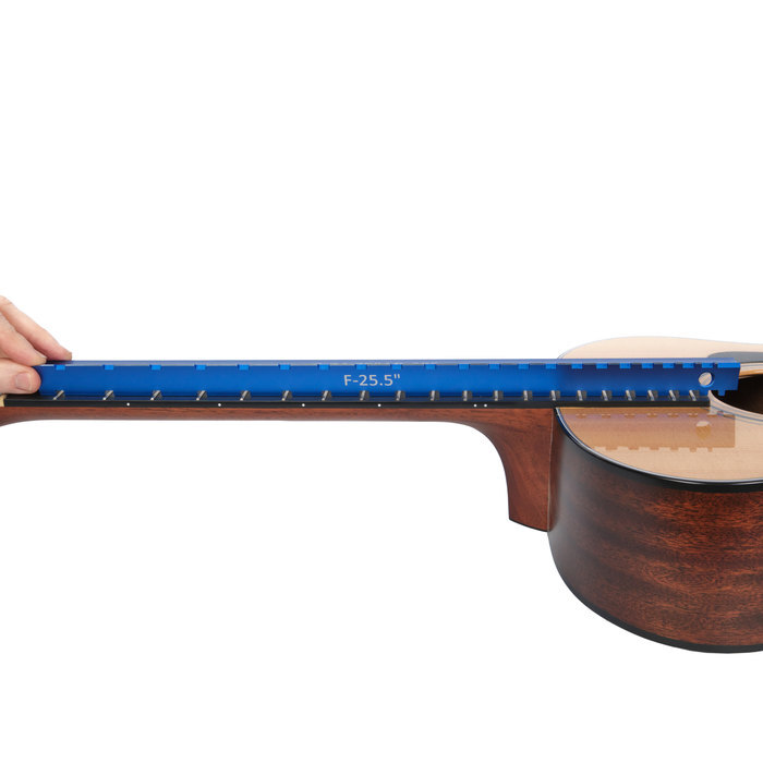 Music Nomad "Tri-Beam" 3 in 1 Dual Notched Straight Edge