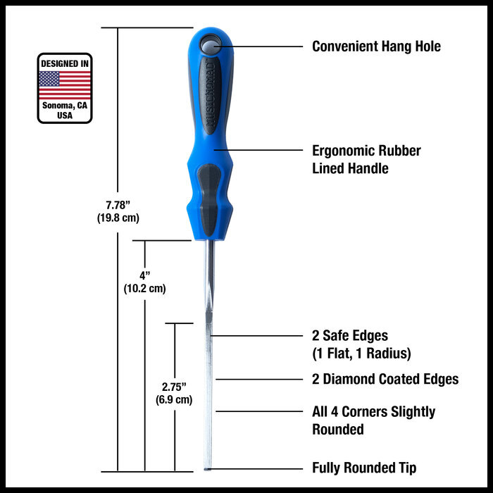 Music Nomad Diamond Coated Fret End Dressing File (E-File)