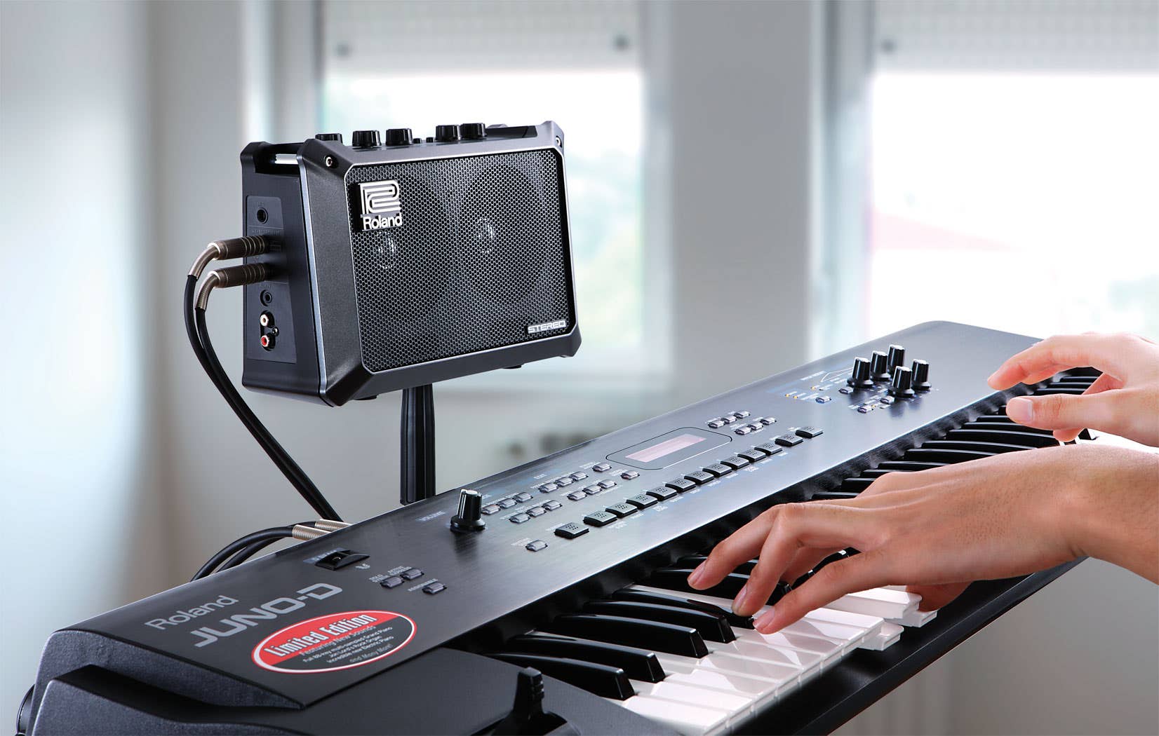 Roland MOBILE CUBE Battery-Powered Stereo Amplifier (MB-CUBE)