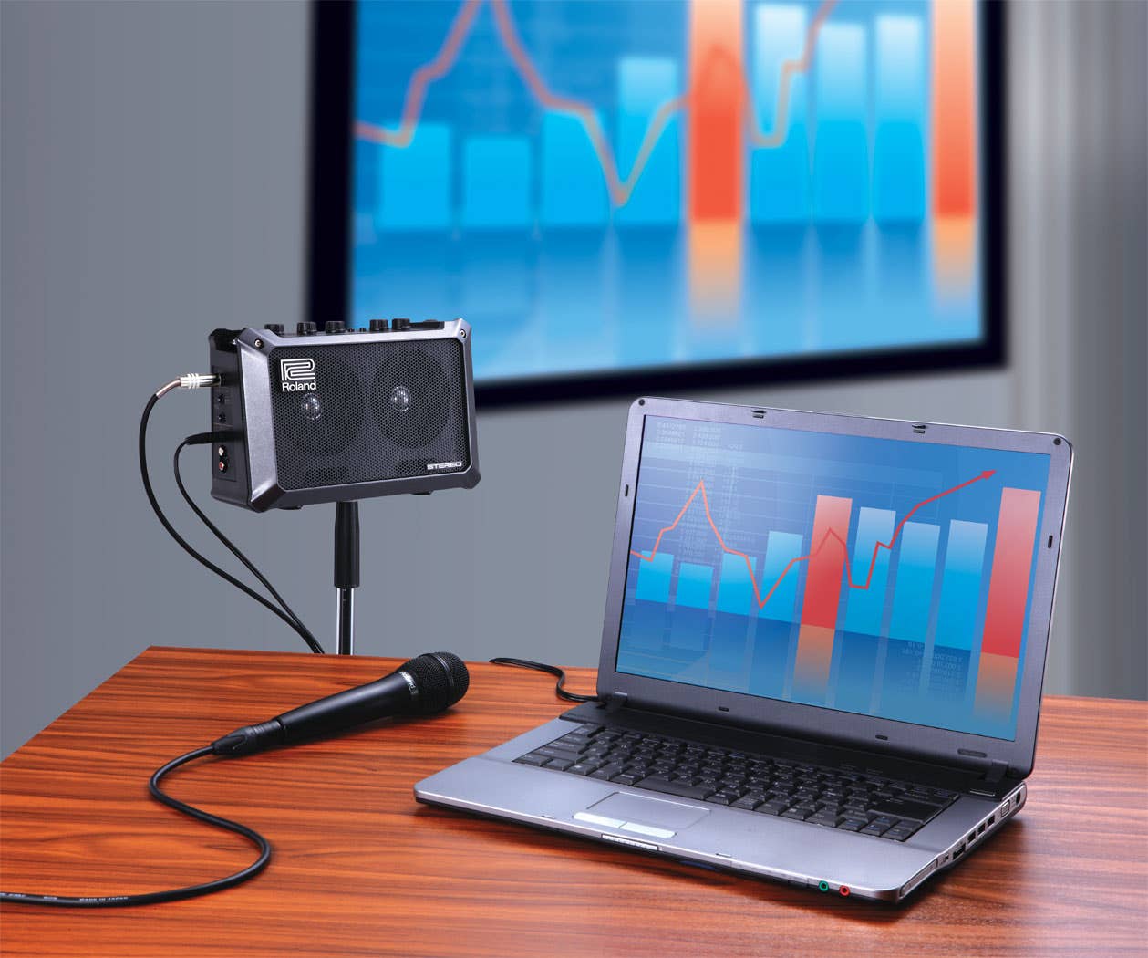 Roland MOBILE CUBE Battery-Powered Stereo Amplifier (MB-CUBE)