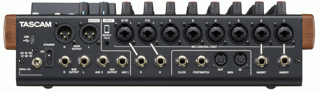 Tascam Model-12 Digital Mixer / Multitrack Recorder