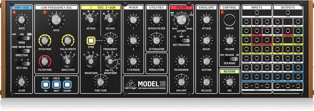 Behringer Model 15 Analogue Semi-Modular Synth
