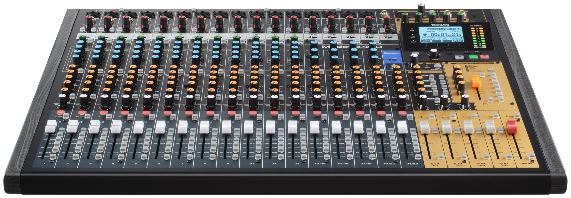 Tascam Model-2400 MultiTrack Recording / Live Mixer