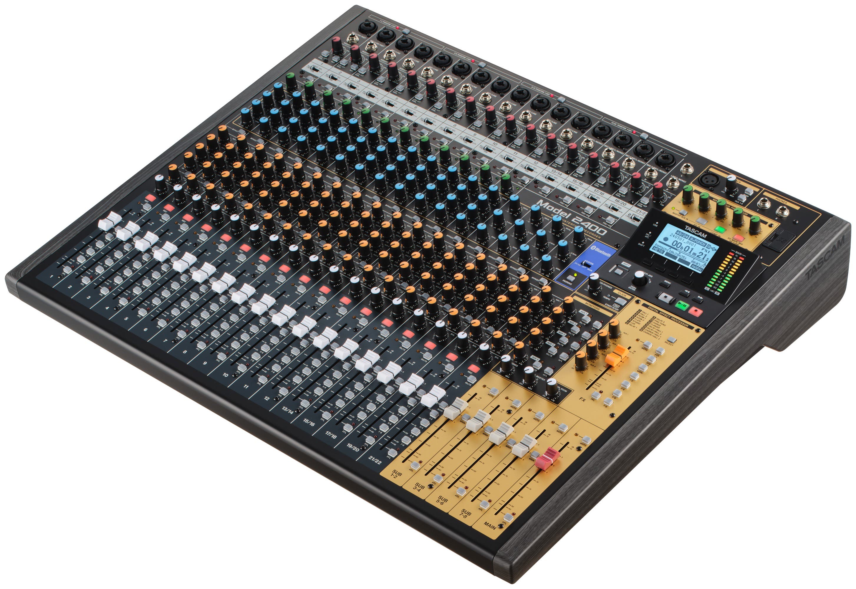 Tascam Model-2400 MultiTrack Recording / Live Mixer | Better Music