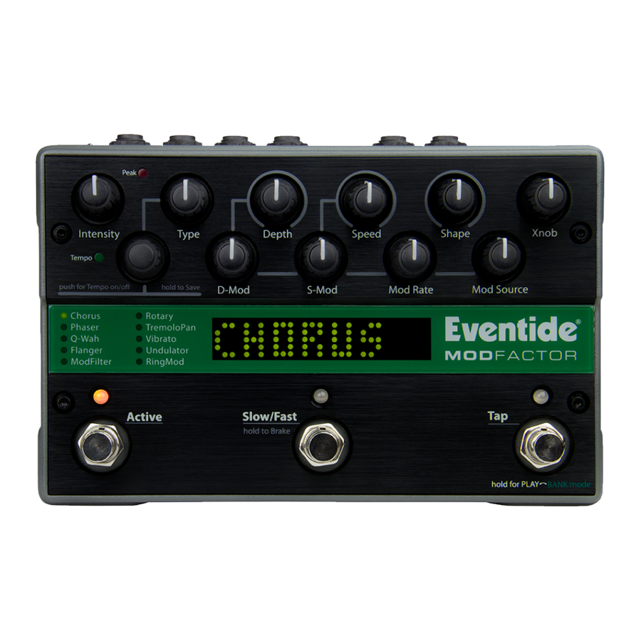 Eventide ModFactor Modulation Pedal