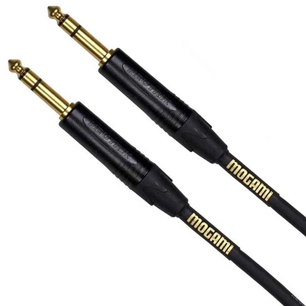 Mogami TRS to TRS 1/4" Balanced Cable - 3ft