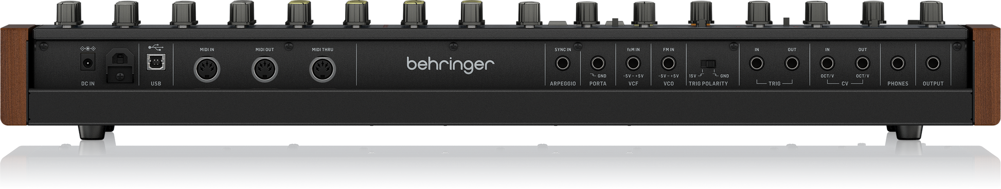 Behringer MonoPoly Analog 4-Voice Polyphonic Synthesizer w/37 Keys