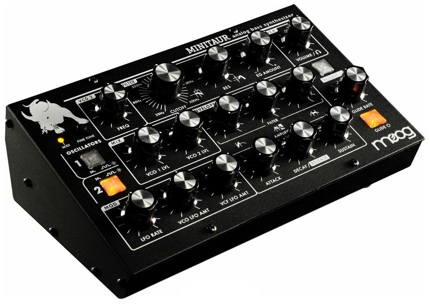 Moog MINITAUR Desktop Analog Bass Synth (REV 2.0)